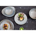 Olympia Ember Blue Triangle Plates 190mm (6 Pack) Olympia