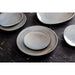 Olympia Ember Blue Triangle Plates 190mm (6 Pack) Olympia