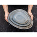 Olympia Ember Blue Triangle Plates 190mm (6 Pack) Olympia