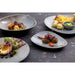Olympia Ember Blue Triangle Bowls 245mm (4 Pack) Olympia