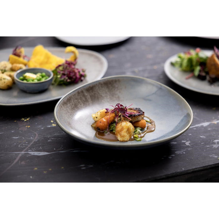 Olympia Ember Blue Dipping Dishes 78mm (8 Pack) Olympia