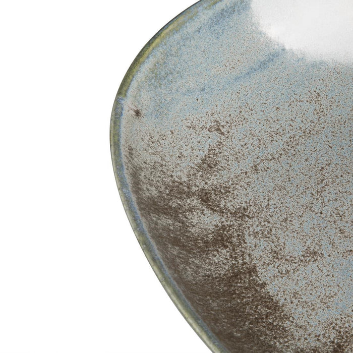 Olympia Ember Blue Triangle Bowls 245mm (4 Pack) Olympia
