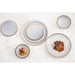 Olympia Drift Grey Plain Coupe Plates 180mm (6 Pack) Olympia