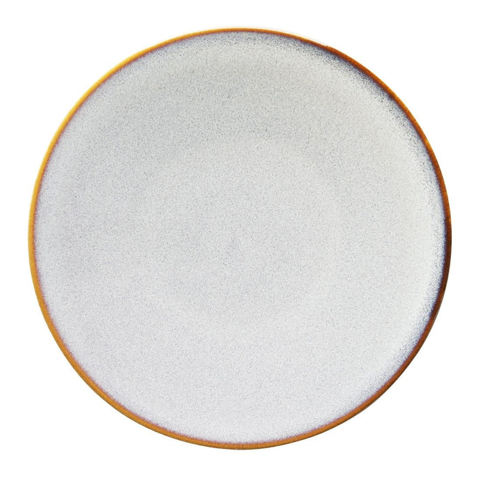 Olympia Drift Grey Plain Coupe Plates 180mm (6 Pack) Olympia