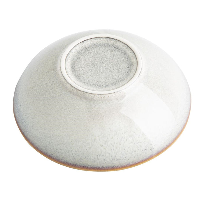 Olympia Drift Grey Plain Coupe Bowls 155mm (6 Pack) Olympia