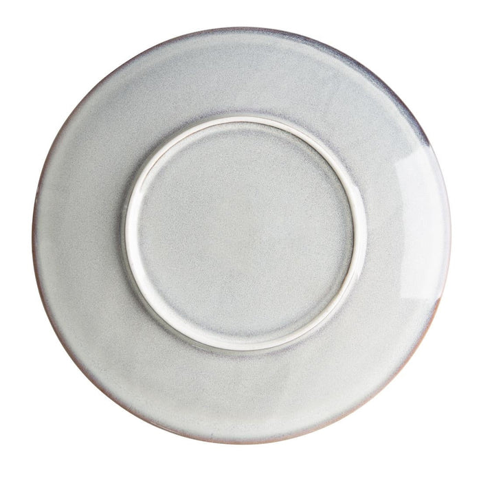 Olympia Drift Grey Embossed Coupe Plates 280mm (4 Pack) Olympia