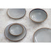 Olympia Drift Grey Embossed Coupe Bowls 155mm (6 Pack) Olympia
