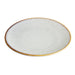 Olympia Drift Grey Embossed Coupe Plates 180mm (6 Pack) Olympia
