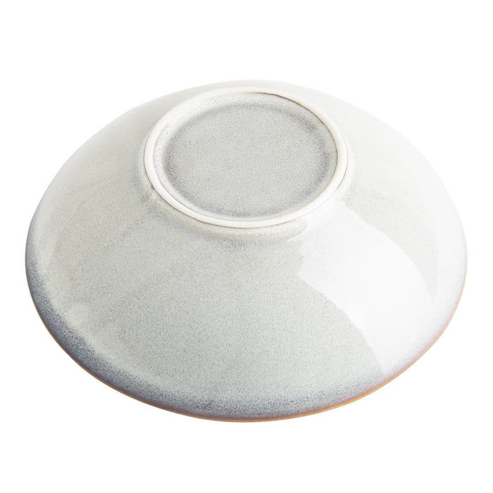 Olympia Drift Grey Embossed Coupe Bowls 205mm (4 Pack) Olympia