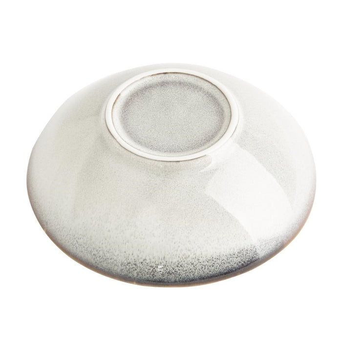 Olympia Drift Grey Embossed Coupe Bowls 155mm (6 Pack) Olympia