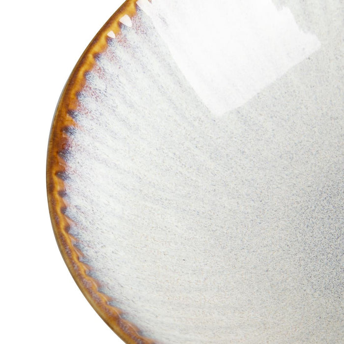 Olympia Drift Grey Embossed Coupe Bowls 155mm (6 Pack) Olympia