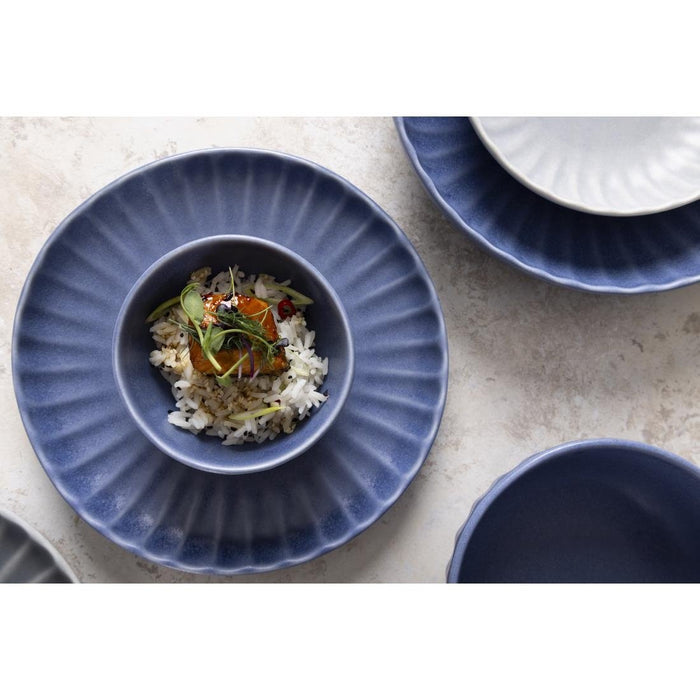 Olympia Corallite Deep Bowls Blue 105mm (12 Pack) Olympia