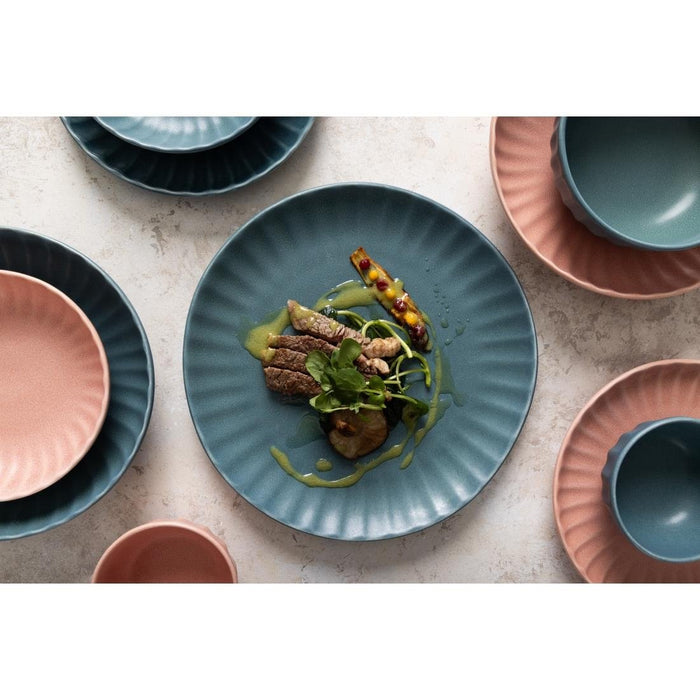 Olympia Corallite Plates Green 205mm (6 Pack) Olympia