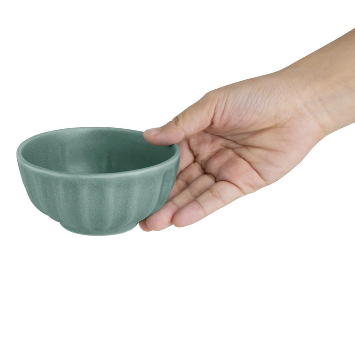 Olympia Corallite Deep Bowls Green 105mm (12 Pack) Olympia