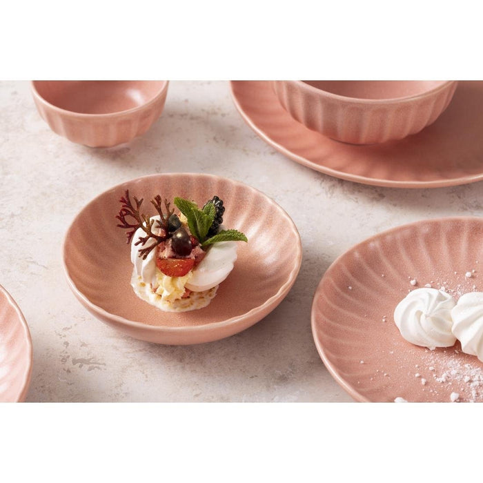 Olympia Corallite Coupe Bowls Peach 160mm (6 Pack) Olympia