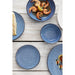 Olympia Denim Blue Coupe Plates 180mm (6 Pack) Olympia
