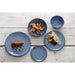Olympia Denim Blue Coupe Plates 180mm (6 Pack) Olympia