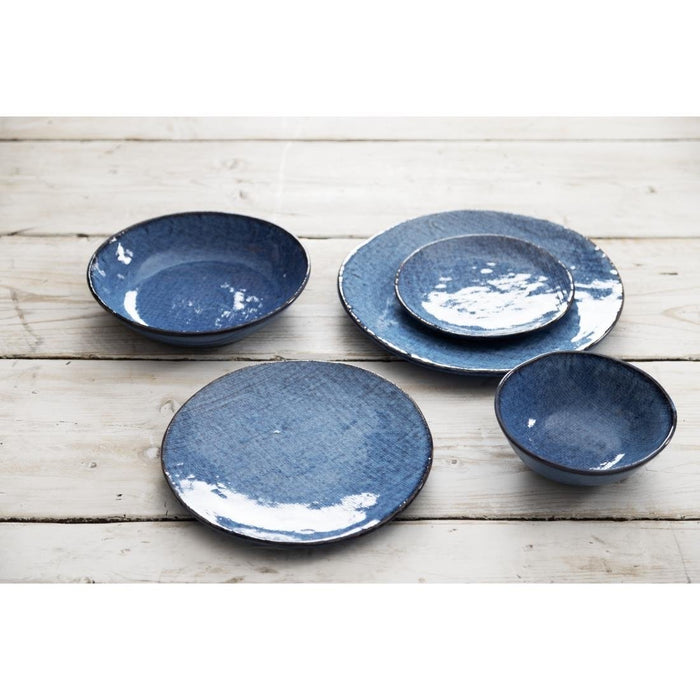 Olympia Denim Blue Coupe Plates 285mm (4 Pack) Olympia
