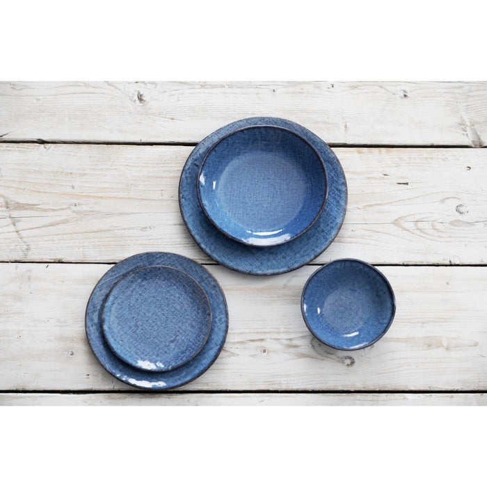 Olympia Denim Blue Coupe Plates 285mm (4 Pack) Olympia