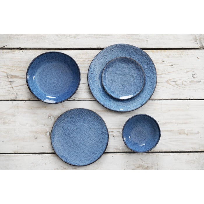 Olympia Denim Blue Coupe Bowls 220mm (6 Pack) Olympia