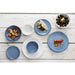 Olympia Denim Blue Coupe Plates 180mm (6 Pack) Olympia