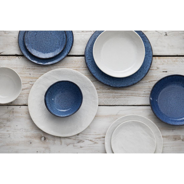 Olympia Denim Blue Coupe Plates 180mm (6 Pack) Olympia