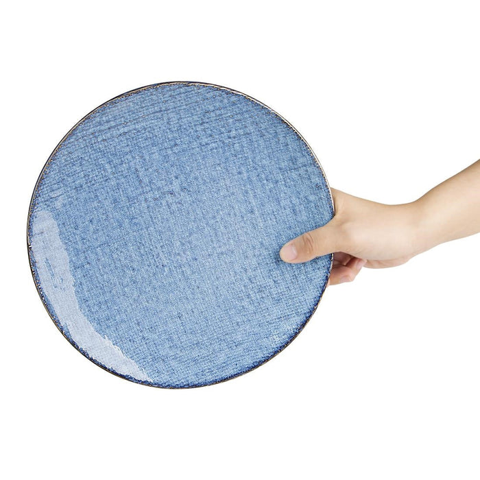 Olympia Denim Blue Coupe Plates 230mm (6 Pack) Olympia