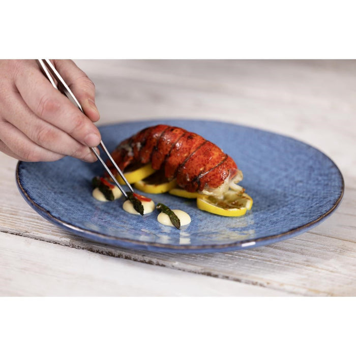 Olympia Denim Blue Coupe Plates 285mm (4 Pack) Olympia