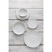 Olympia Denim White Coupe Plates 230mm (6 Pack) Olympia