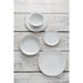 Olympia Denim White Coupe Plates 285mm (4 Pack) Olympia