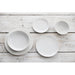 Olympia Denim White Coupe Plates 285mm (4 Pack) Olympia