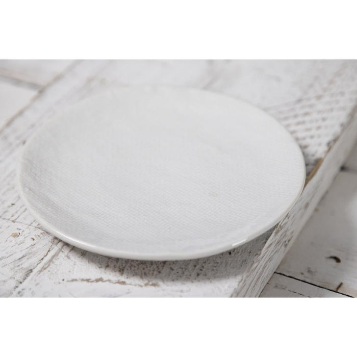 Olympia Denim White Coupe Plates 180mm (6 Pack) Olympia