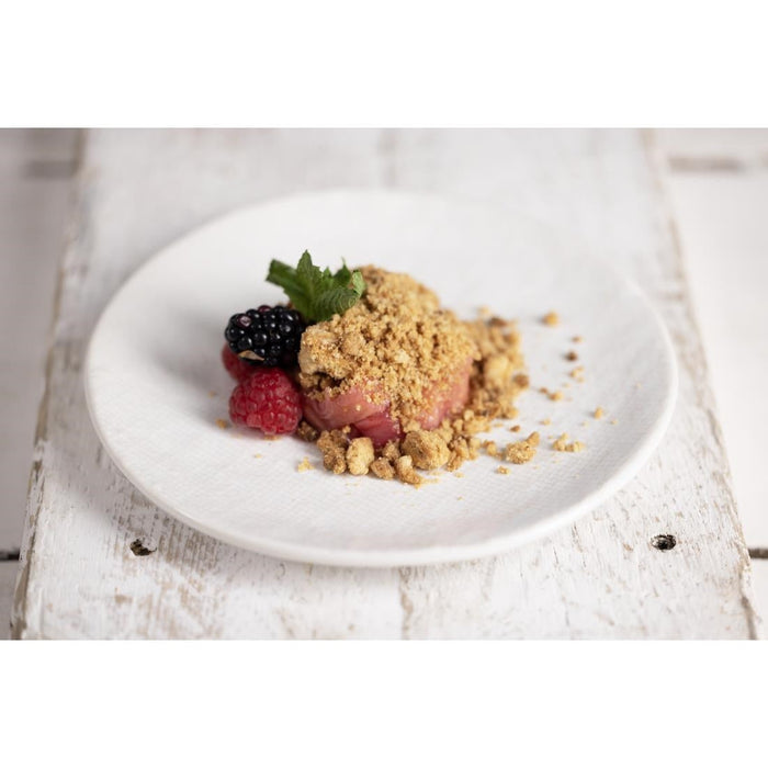 Olympia Denim White Coupe Plates 230mm (6 Pack) Olympia