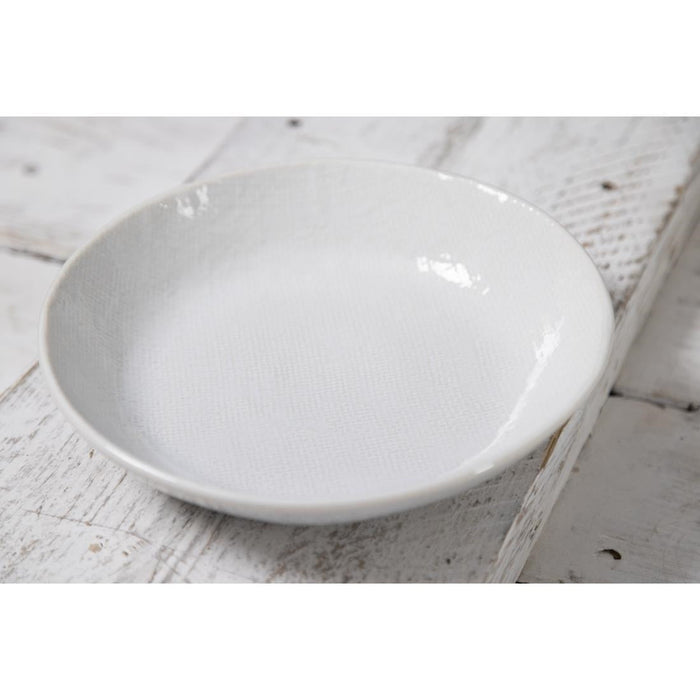 Olympia Denim White Coupe Bowls 220mm (6 Pack) Olympia