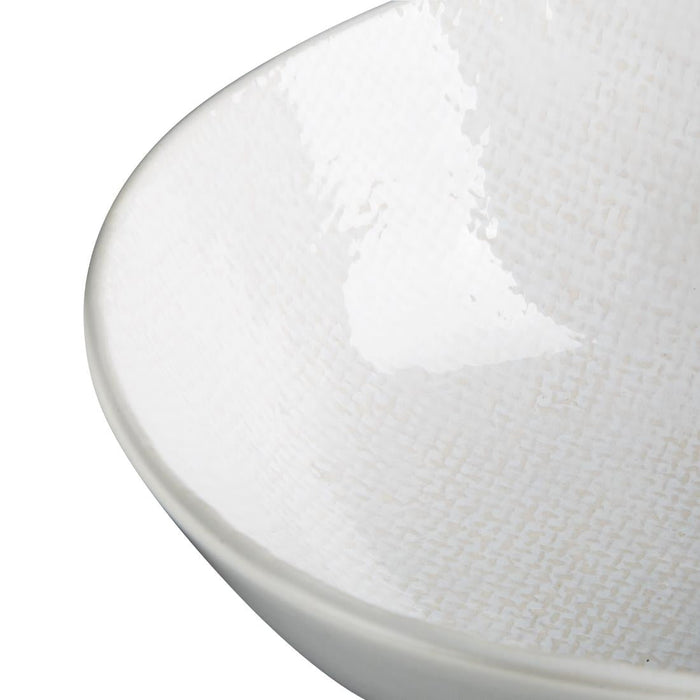 Olympia Denim White Coupe Bowls 160mm (6 Pack) Olympia
