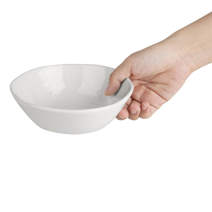 Olympia Denim White Coupe Bowls 160mm (6 Pack) Olympia