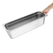 Vogue Stainless Steel Gastronorm 2/4 Tray 150mm Vogue