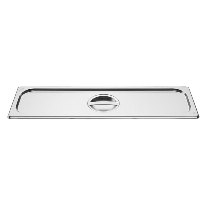 Vogue Stainless Steel Gastronorm 2/4 Lid Vogue