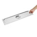 Vogue Stainless Steel Gastronorm 2/4 Lid Vogue