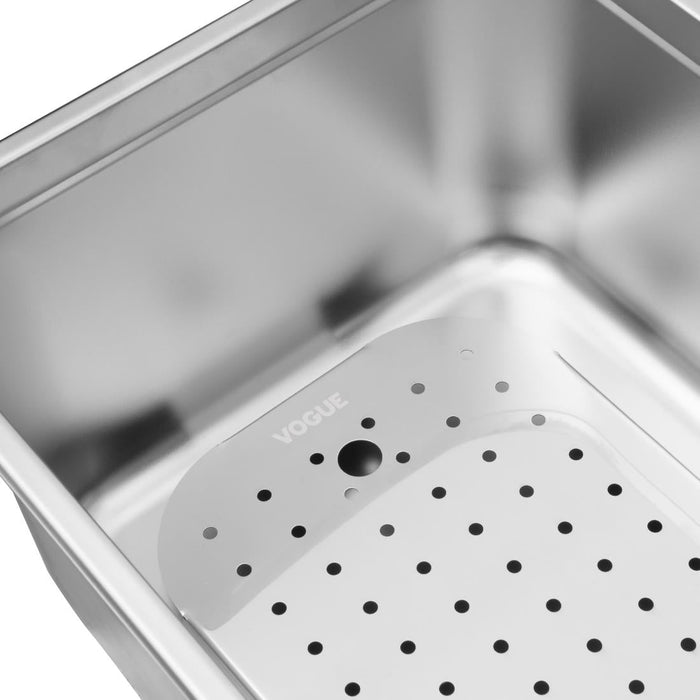 Vogue Stainless Steel GN Drainer Tray for GN 1/1 Vogue
