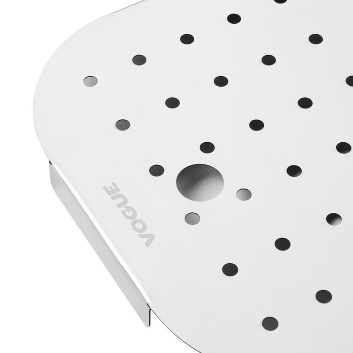 Vogue Stainless Steel GN Drainer Tray for GN 1/2 Vogue