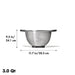 OXO Steel Colander 2.8Ltr Oxford Hardware