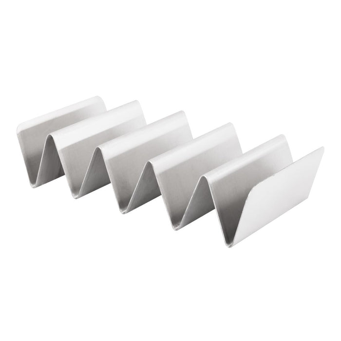220(L)x115(W)x52(H)mm. Holds 4 tacos