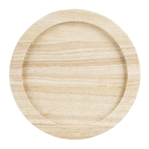 Olympia Hevea Board for Cast Iron Round Eared Dish 235mm for FW816 Olympia