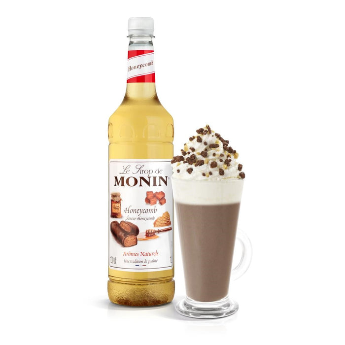 Monin Premium Honeycomb Syrup 1Ltr Monin