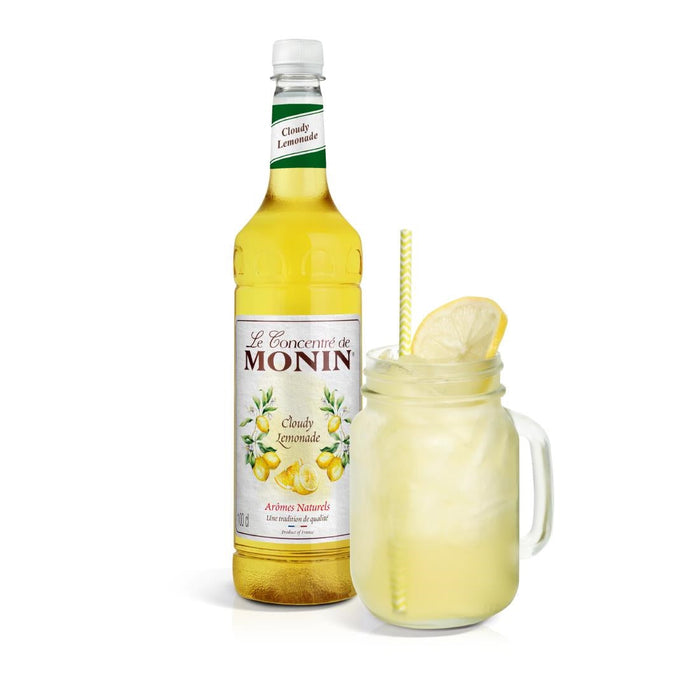 Monin Premium Cloudy Lemonade Concentrate 1Ltr Monin