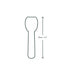 Vegware Paper Ice-Cream Spoon (2000 Pack) Vegware
