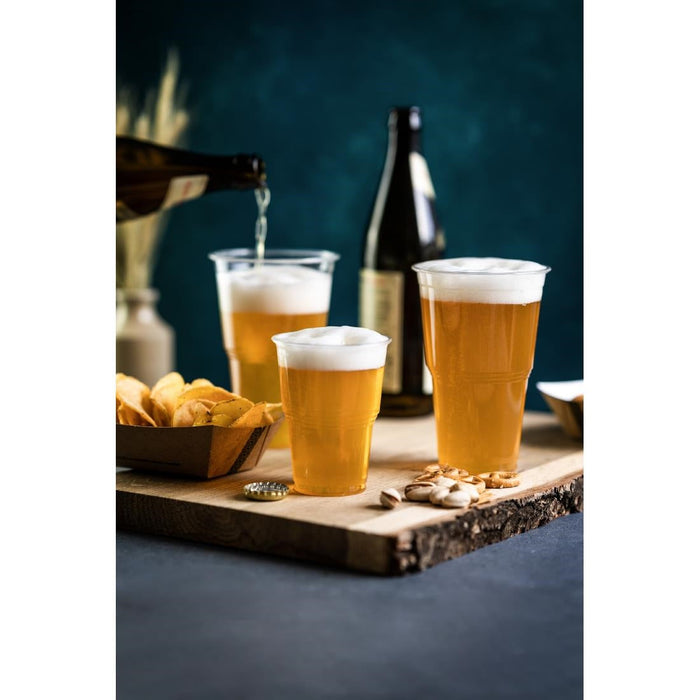 Vegware PLA Half Pint to Brim Cup UKCA/UKNI/CE-marked (2100 Pack) Vegware