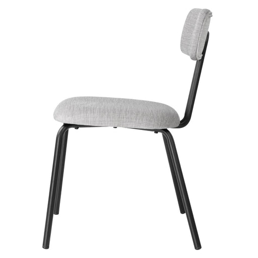 Bolero Fairfield Chairs Black and Grey Mix (2 Pack) Bolero