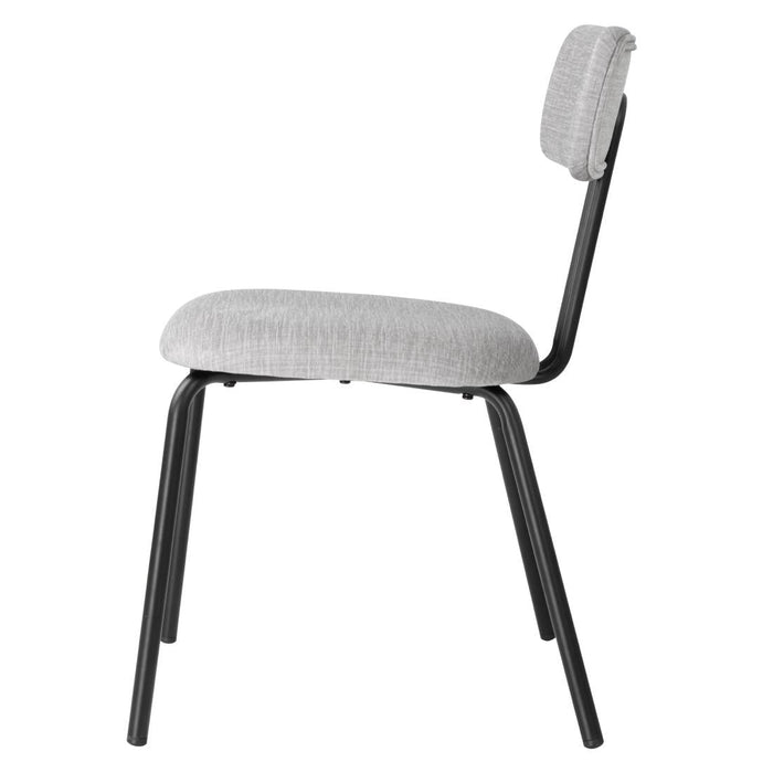 Bolero Fairfield Chairs Black and Grey Mix (2 Pack) Bolero